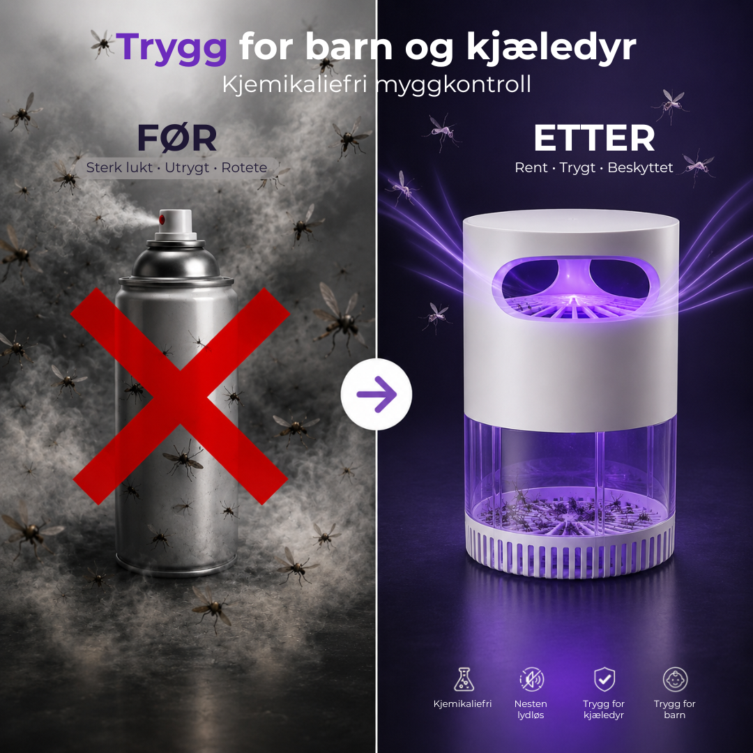 BuzzAway™ | Roligere kvelder uten mygg