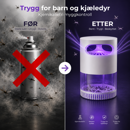 BuzzAway™ | Roligere kvelder uten mygg