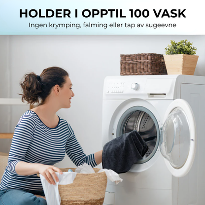 InstantDry™ Tørkeklut | Suger opp alt, etterlater null striber