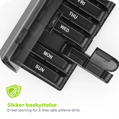 UkeDose™ | Hold kontroll på ukens doser på et øyeblikk