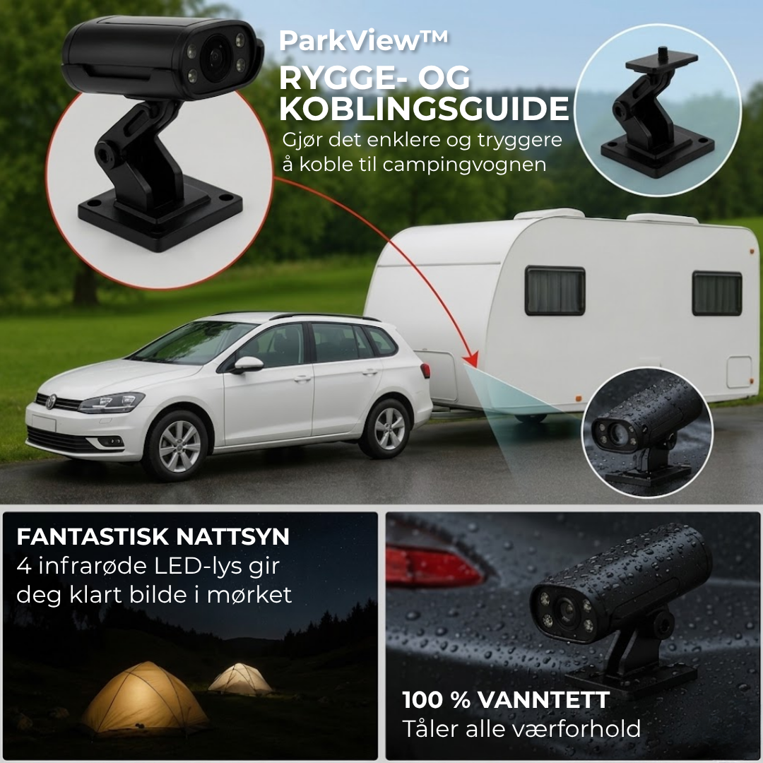 ParkView™ | Stressfri og sikker parkering uten gjetting