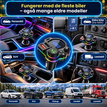 BilConnect™ | Gi bilen Bluetooth, musikk og lading på sekunder