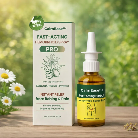 CalmEase™ | Hurtigvirkende, urtebasert spray mot hemoroider