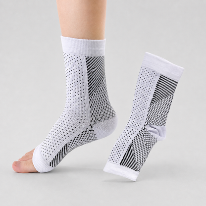 PainFree Steps™ Kompresjonssokker | Tunge, slitne føtter etter en lang dag? Det trenger ikke være normalen.