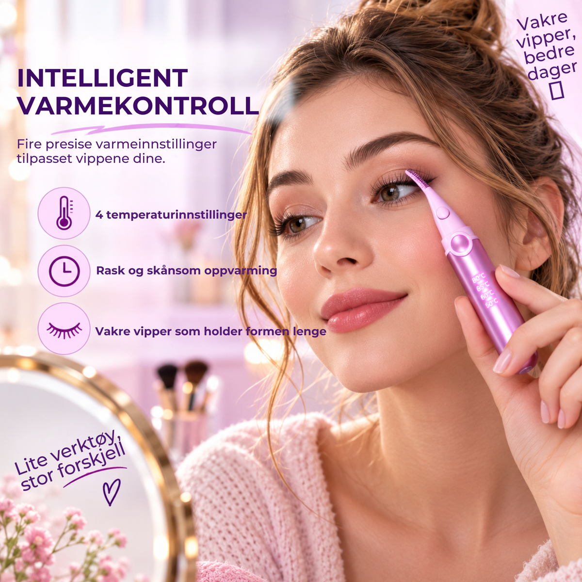 VippeKurve™ | Vakre, buede vipper på få sekunder