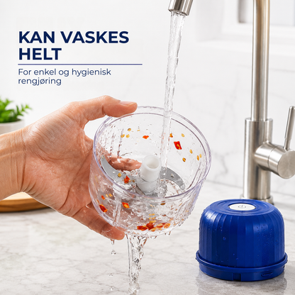QuickChop™ | Hakk på sekunder – uten knivarbeidet