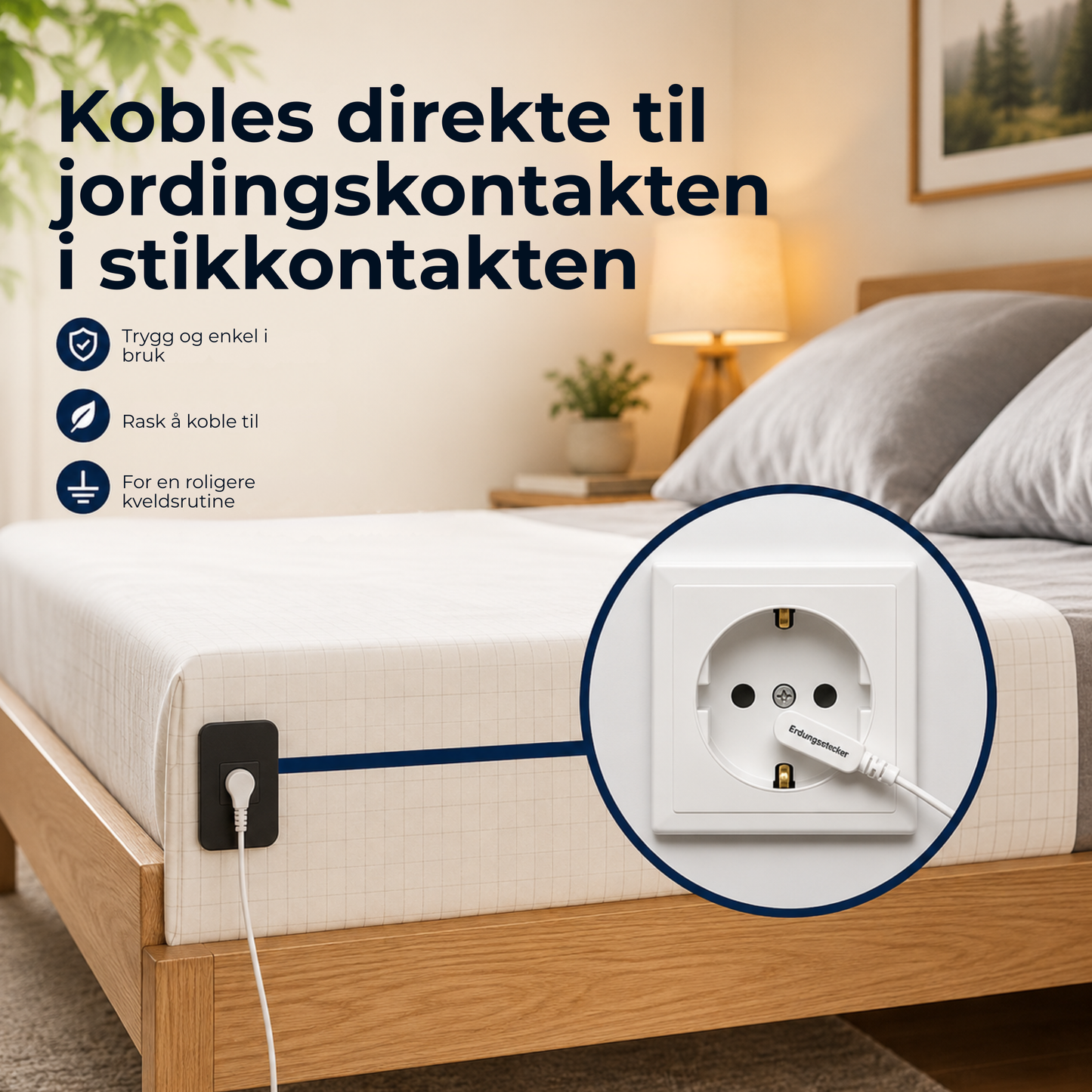 JordingsLaken™ | En enkel måte å prøve jording mens du sover