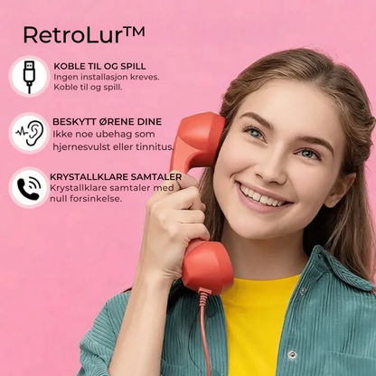 RetroLur™ | 	Klassisk stil for mer komfortable samtaler