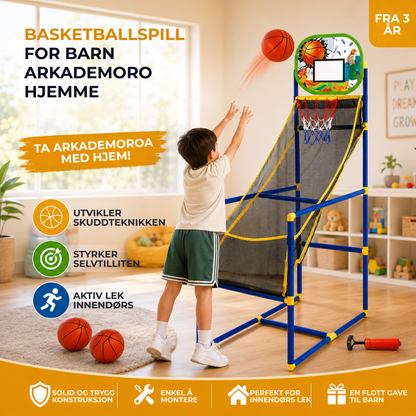 HoopBuddy™ | Basketballkurven som holder leken i gang