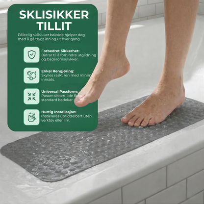 BathGuard™ – Premium Dusjmatte | Sikker Sklisikker Dusjmatte til Baderom