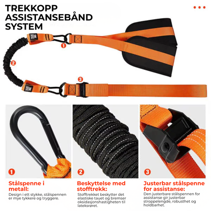 PullUp Assist™ | Pull-Up Hjelpebånd for Kondisjonstrening
