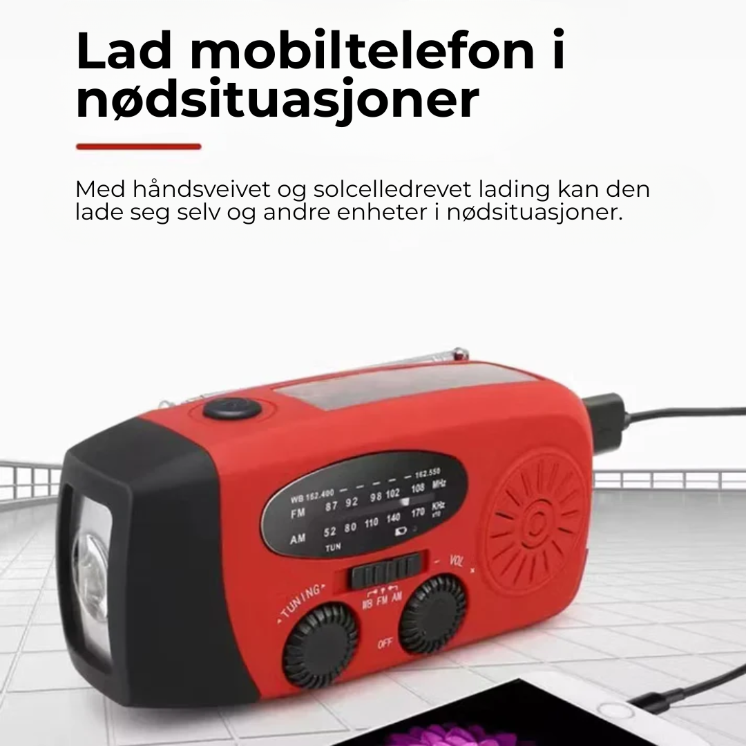 BeredskapsRadion™ | Trygghet når alt annet blir stille
