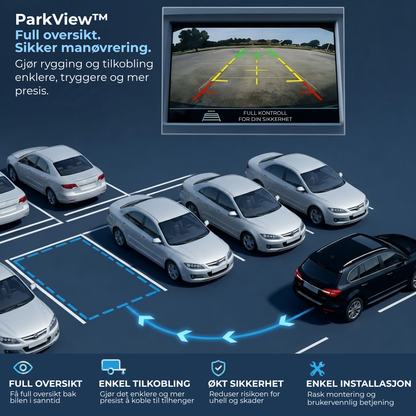ParkView™ | Stressfri og sikker parkering uten gjetting