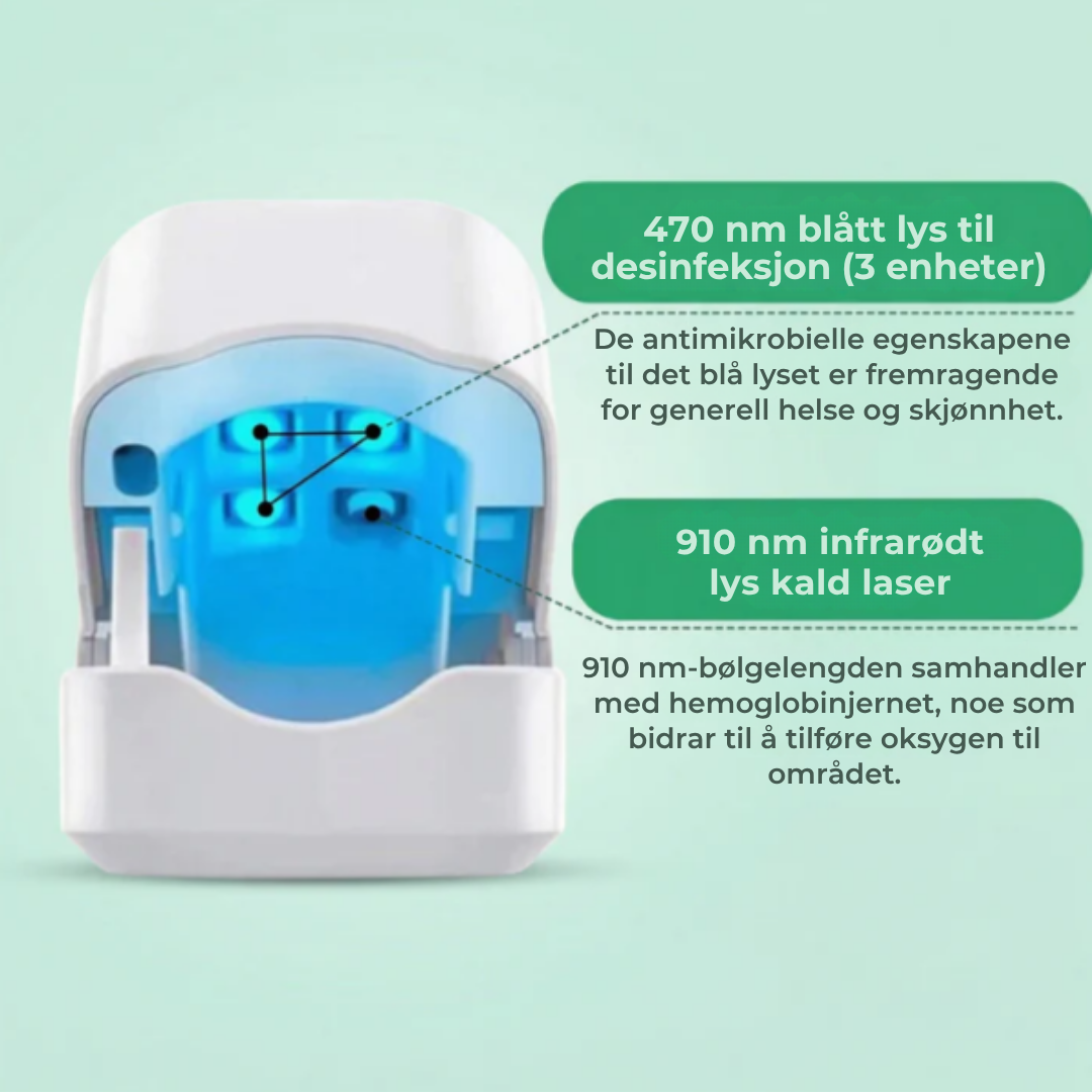 PureNail™ | Blått lys neglebehandlingsenhet