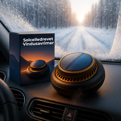 Solcelledrevet Vindusavrimer | Holder vinduene klare og isfrie – hele vinteren