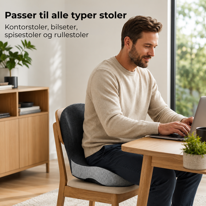 KomfortPute™ | Si farvel til ømme hofter og ubehag – sitt komfortabelt hele dagen