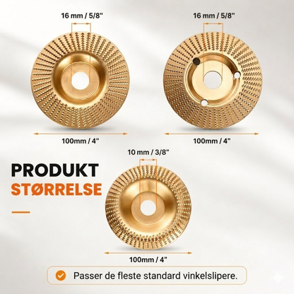 CarveDisc Pro™ | Treskjæringsskiver for vinkelsliper
