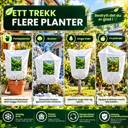 FrostVakt™ | Beskytt plantene dine mot frost og vinterkulde