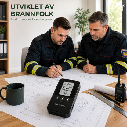 GassVarsler™ | Oppdag farlige gasser før de blir et problem
