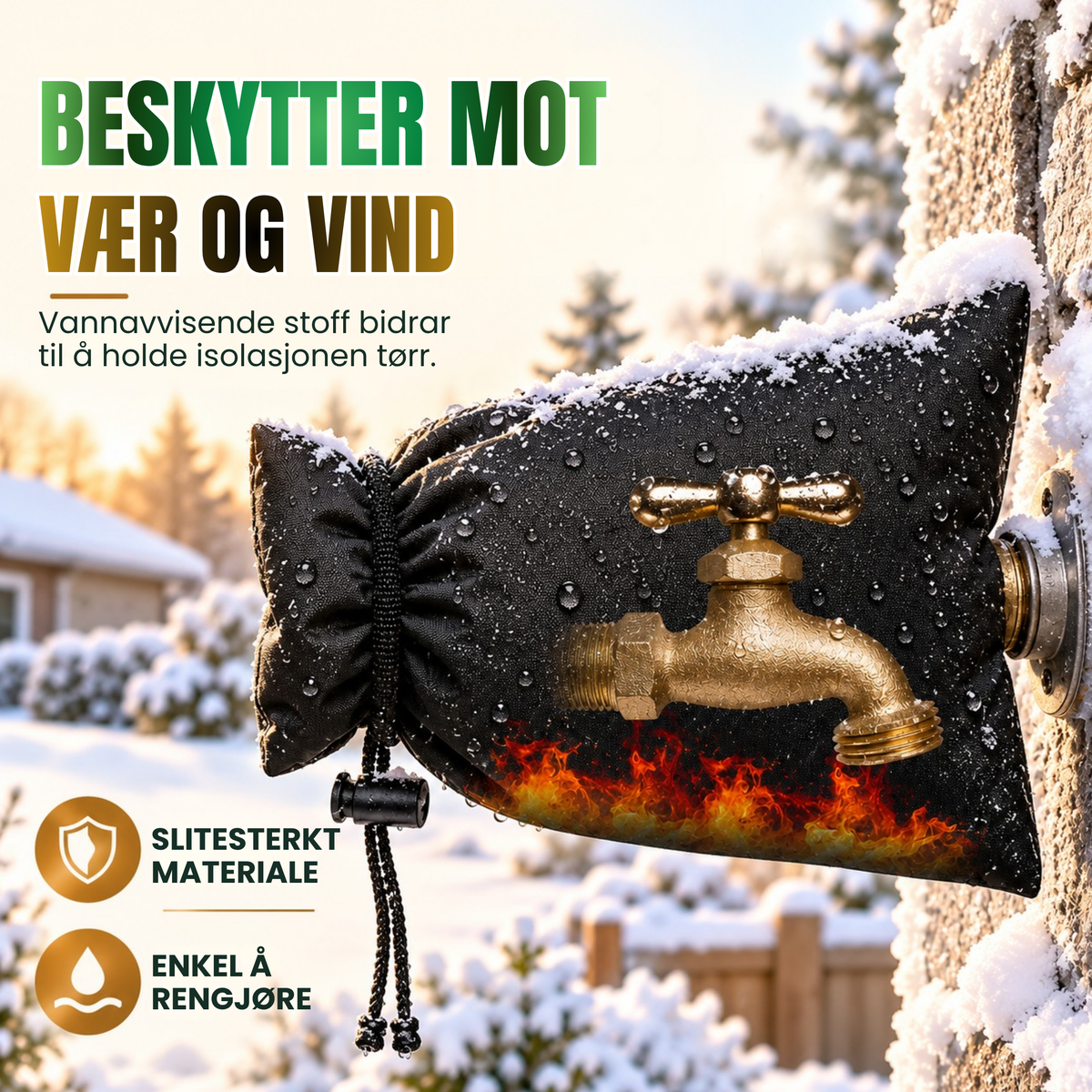 FrostVakt | Beskytt utekranen mot frost og kulde