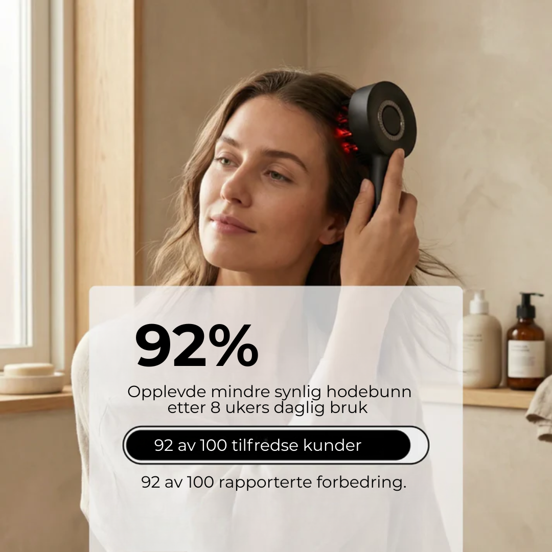 ScalpBoost™| Stimulerende hodebunnsbørste