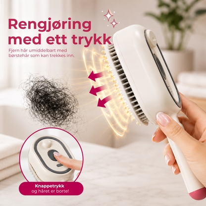 MistBørste™ | Elektrisk hårbørste med fin spraytåke