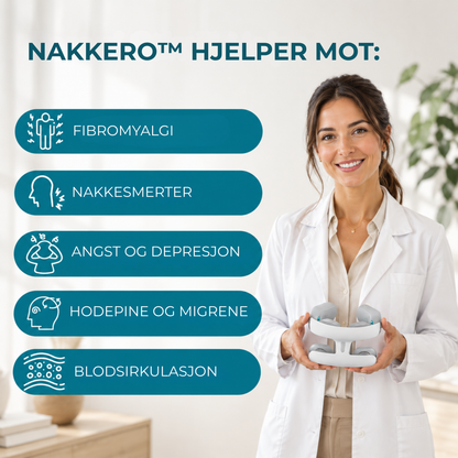 NakkeRo™ | Behagelig avkobling for nakke og skuldre hjemme