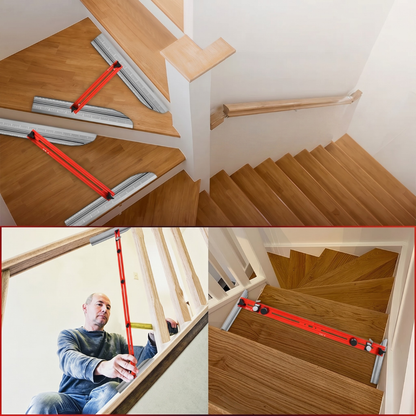 AngleStep™ | Justerbart trappetrinnsmalverktøy i aluminiumslegering