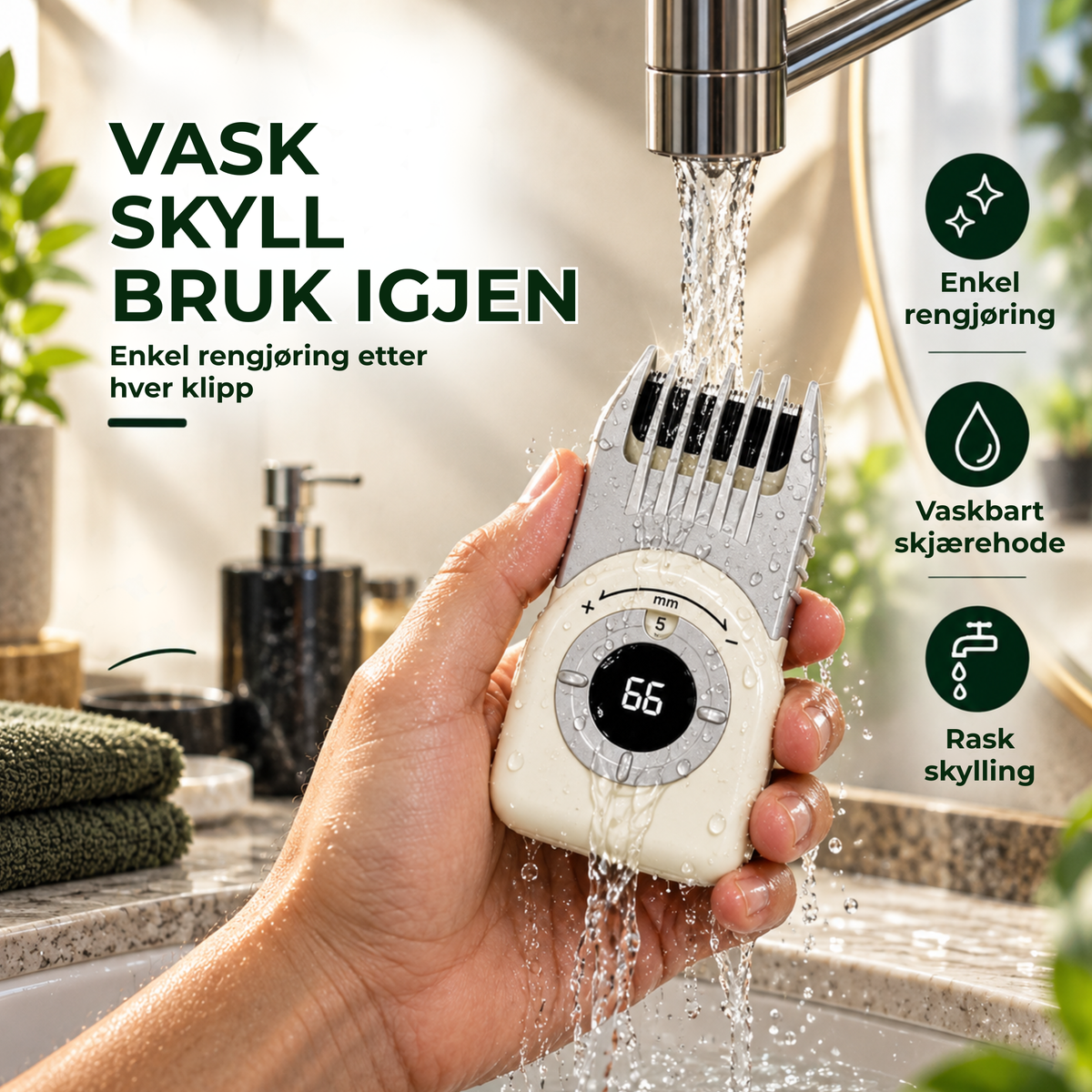 SelvKlipper™ | Klipp håret selv – raskt, enkelt og på dine premisser