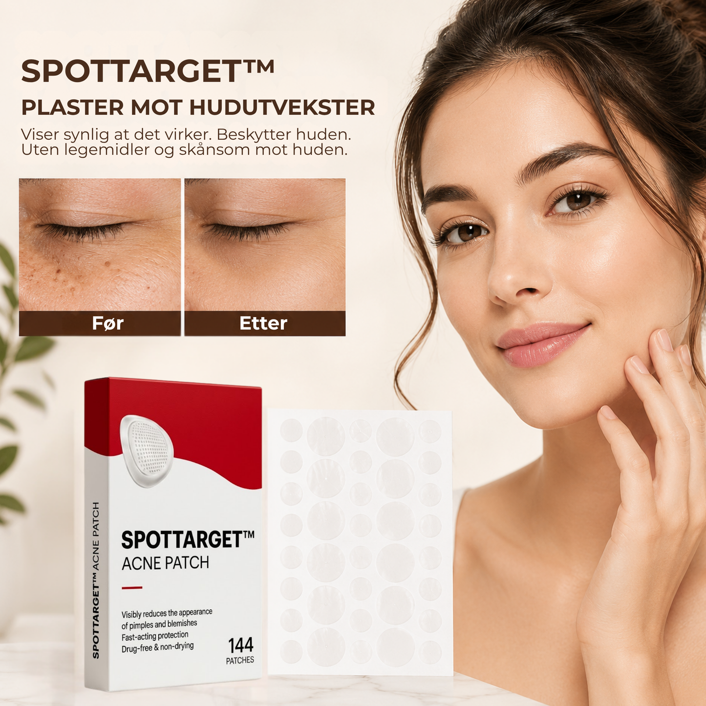 SpotTarget™ | Reduserer synlige hudutvekster, nupper og flekker på en målrettet måte.