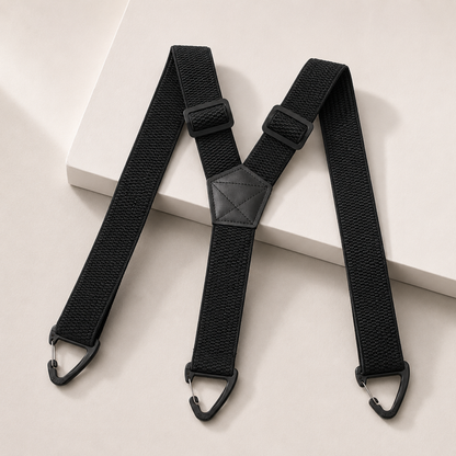 GripSuspenders™ | Brede, justerbare og slitesterke seler med kraftige krokfester – til arbeid og fritid
