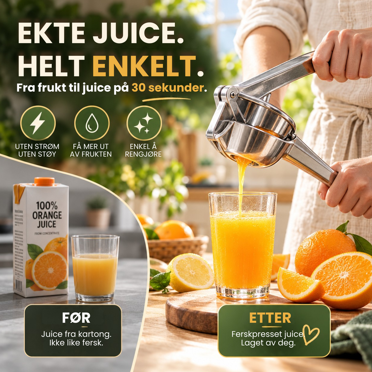 FruktFres | Ferskpresset juice på en enkel måte