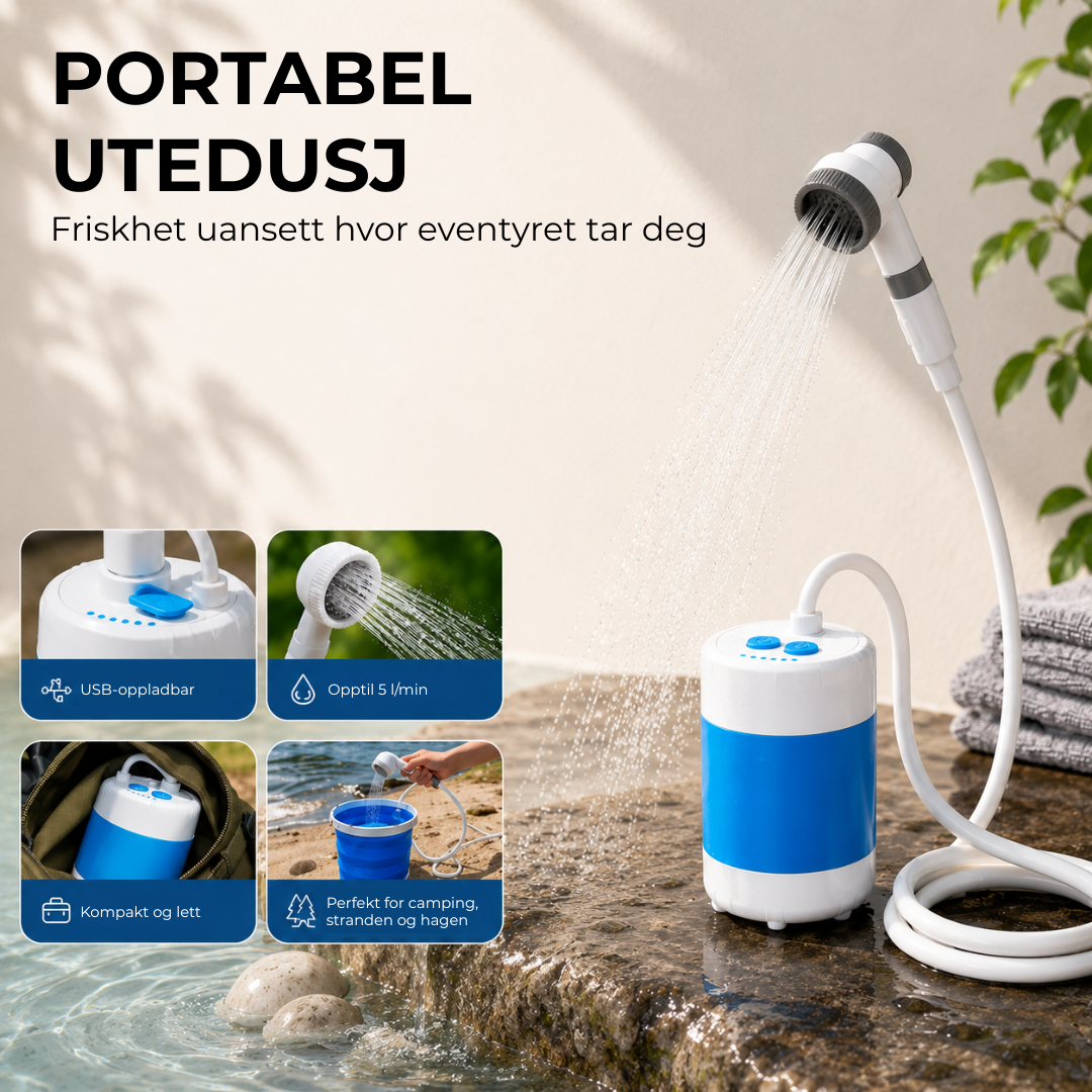 AquaFlow™ | Komplett sett med slange og munnstykker