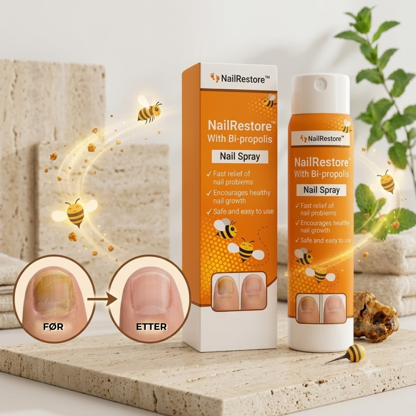 NailRestore™ | Bli kvitt neglesopp. Få tilbake sunne og sterke negler.