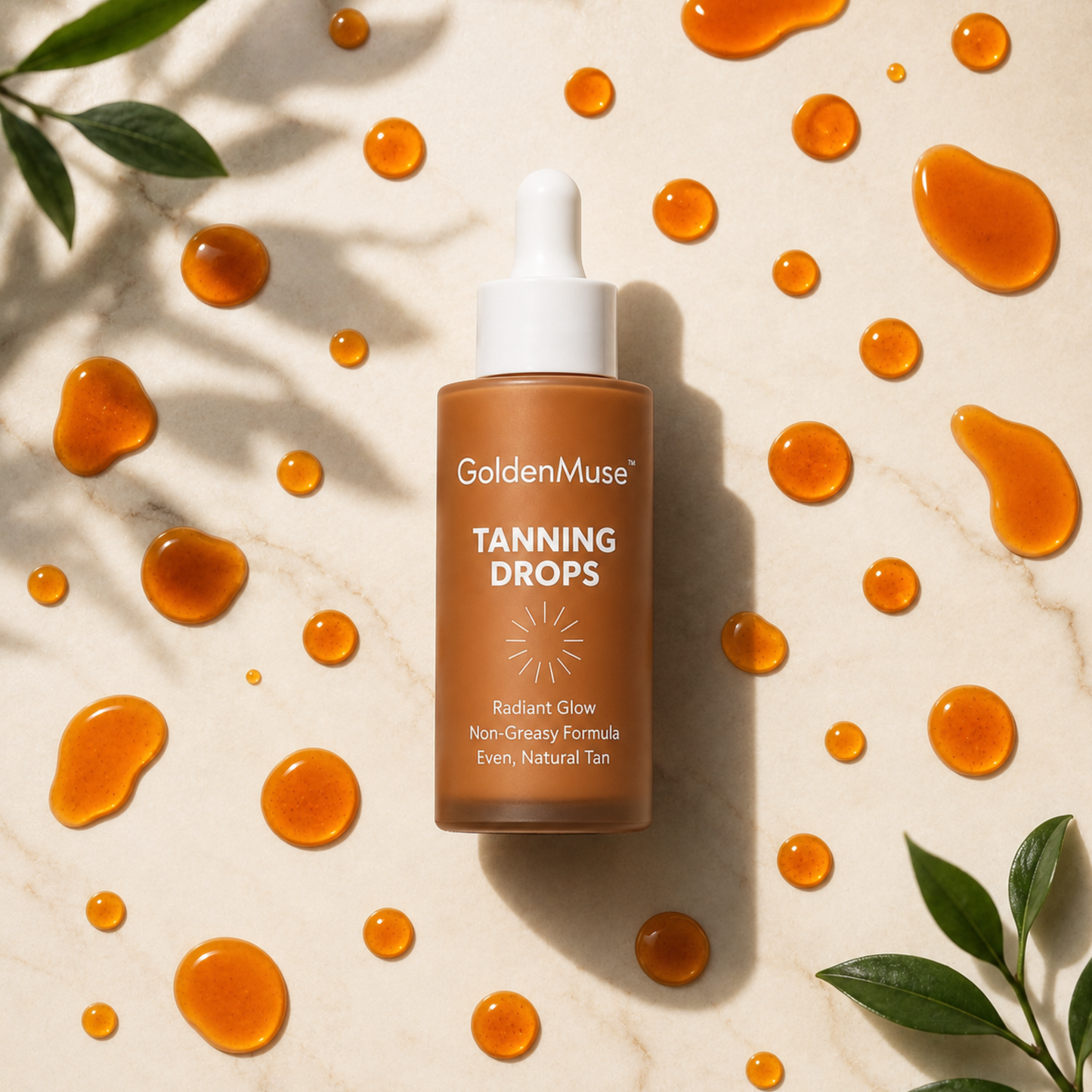 GoldenMuse™ | Få en naturlig solbrun glød på bare 3 dager!