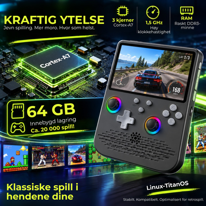 RetroPlay 5™ | Klassiske spill. Én konsoll. Spill hvor du vil
