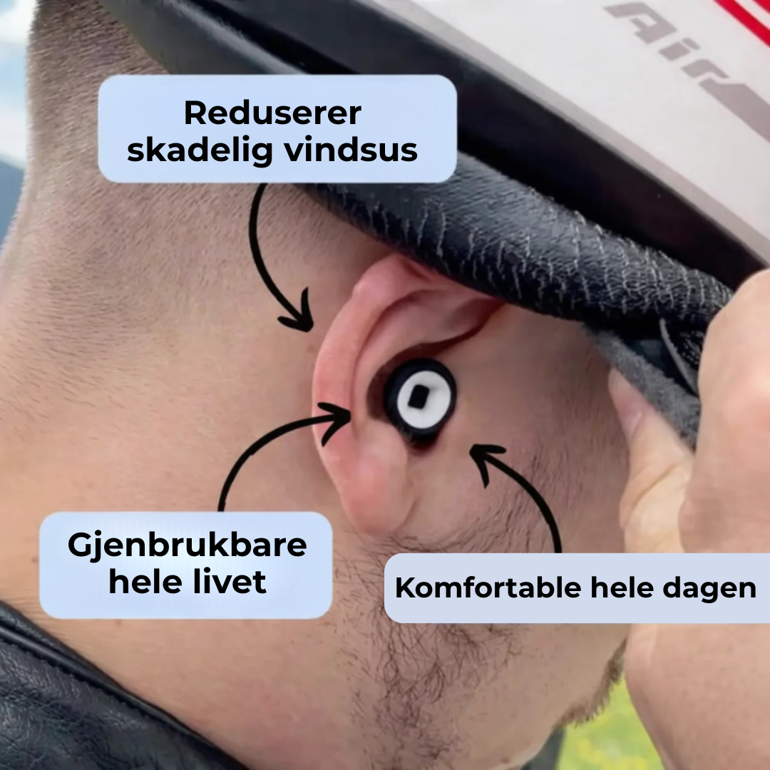 NoiseBlock Earplugs | Ørepropper for motorsykler