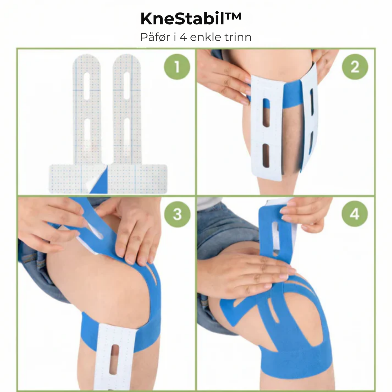 KneStabil™ | Stabil støtte og fri bevegelse