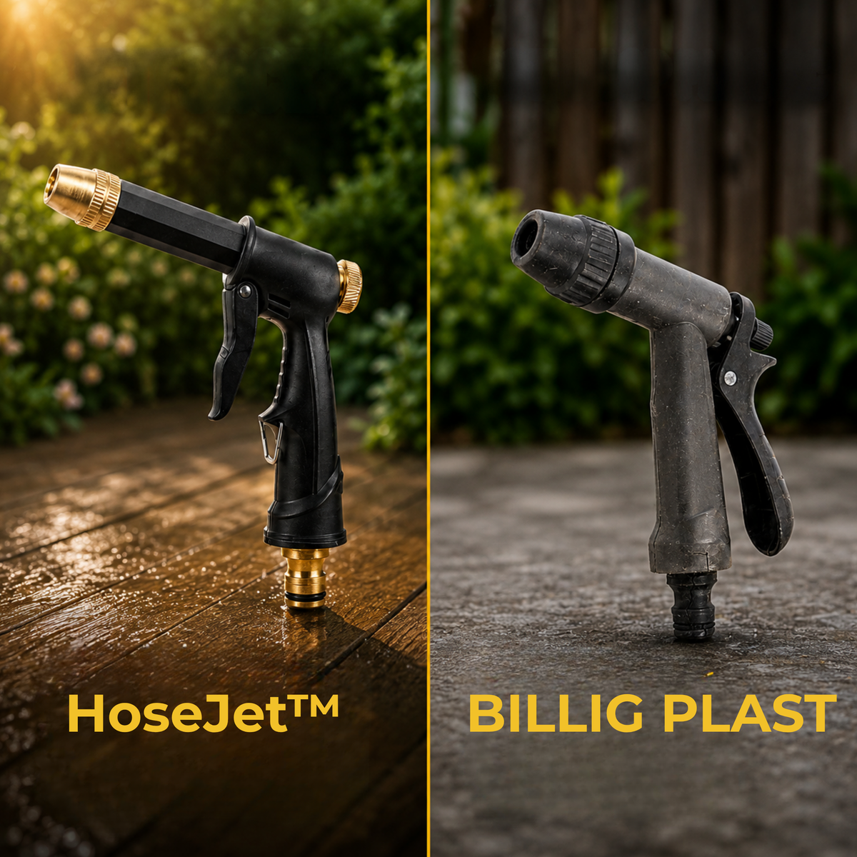 HoseJet™ | Kraftigere og mer presis vannstråle