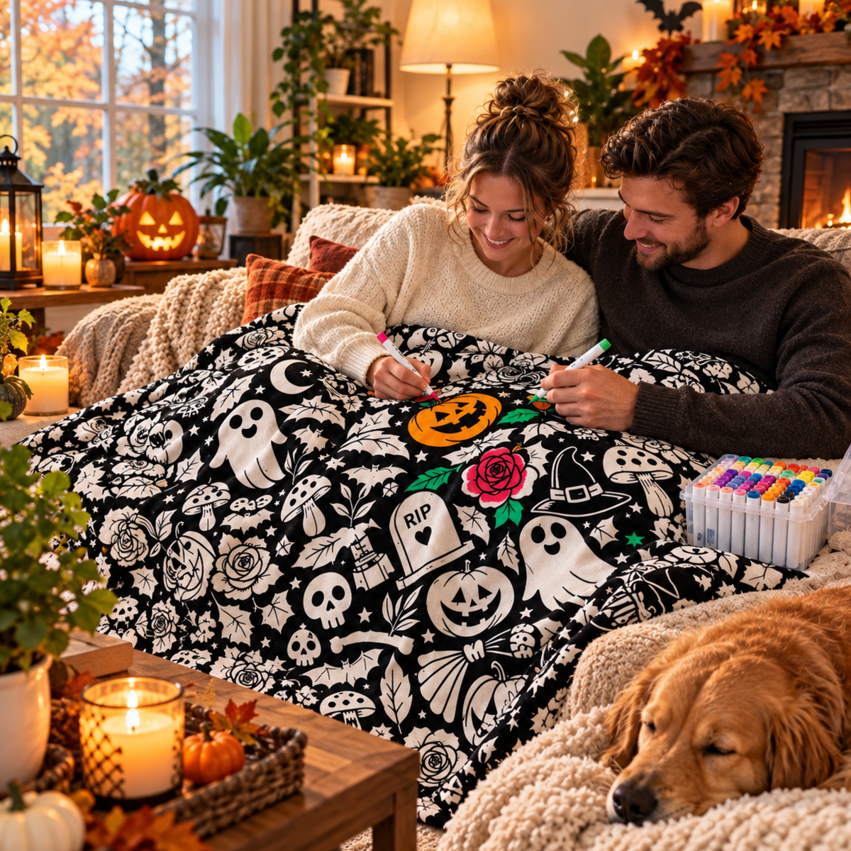 DrawBlanket™ | Mindre skjermtid, mer kreativ familietid