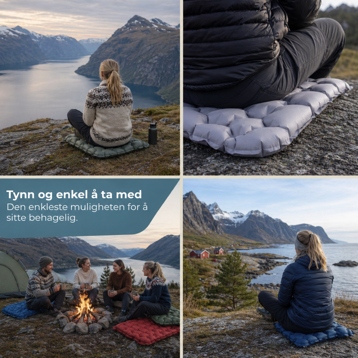 SitteLett™ | Sitt alltid behagelig, uansett hvor du er