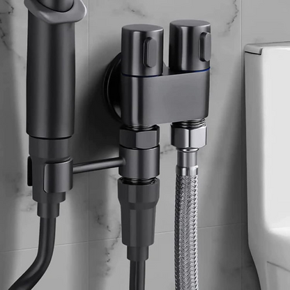 PureSpray™ Bidetsett | Premium Justerbart Høytrykks Bidetsett