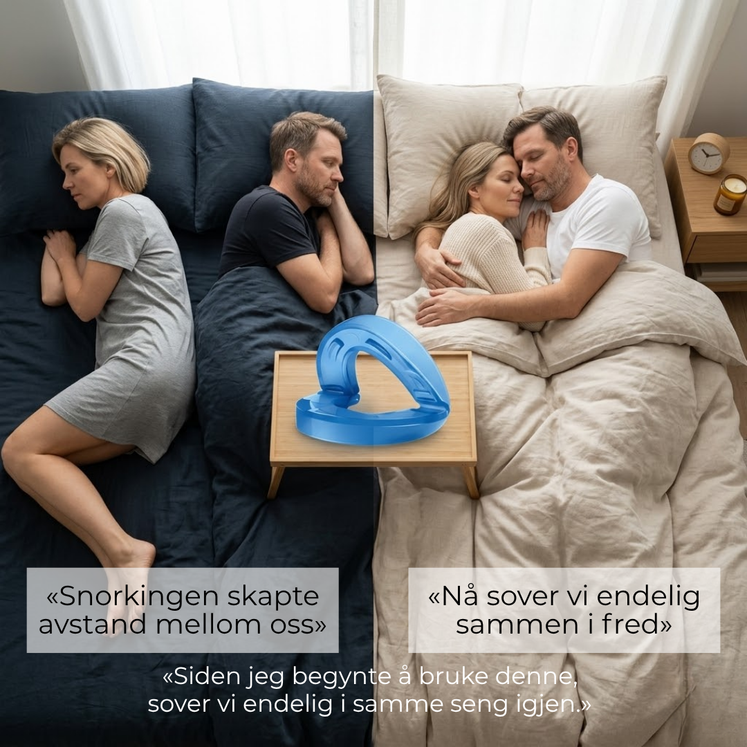 QuietBite™ Antisnorkeskinne | Fungerer fra første natt