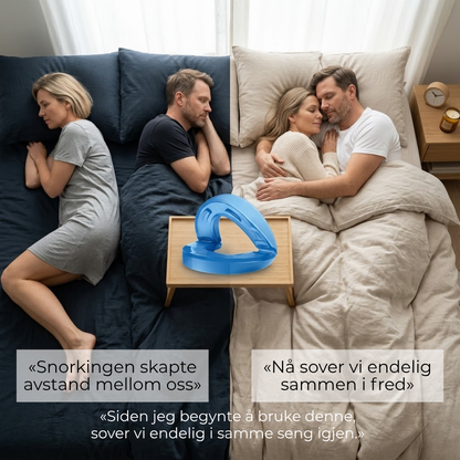 QuietBite™ Antisnorkeskinne | Fungerer fra første natt