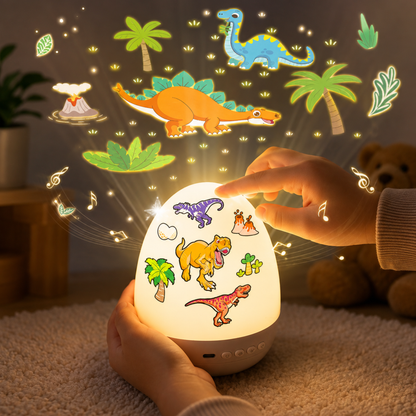 DinoGlow™ | Gjør leggetiden til et dinosaur­eventyr