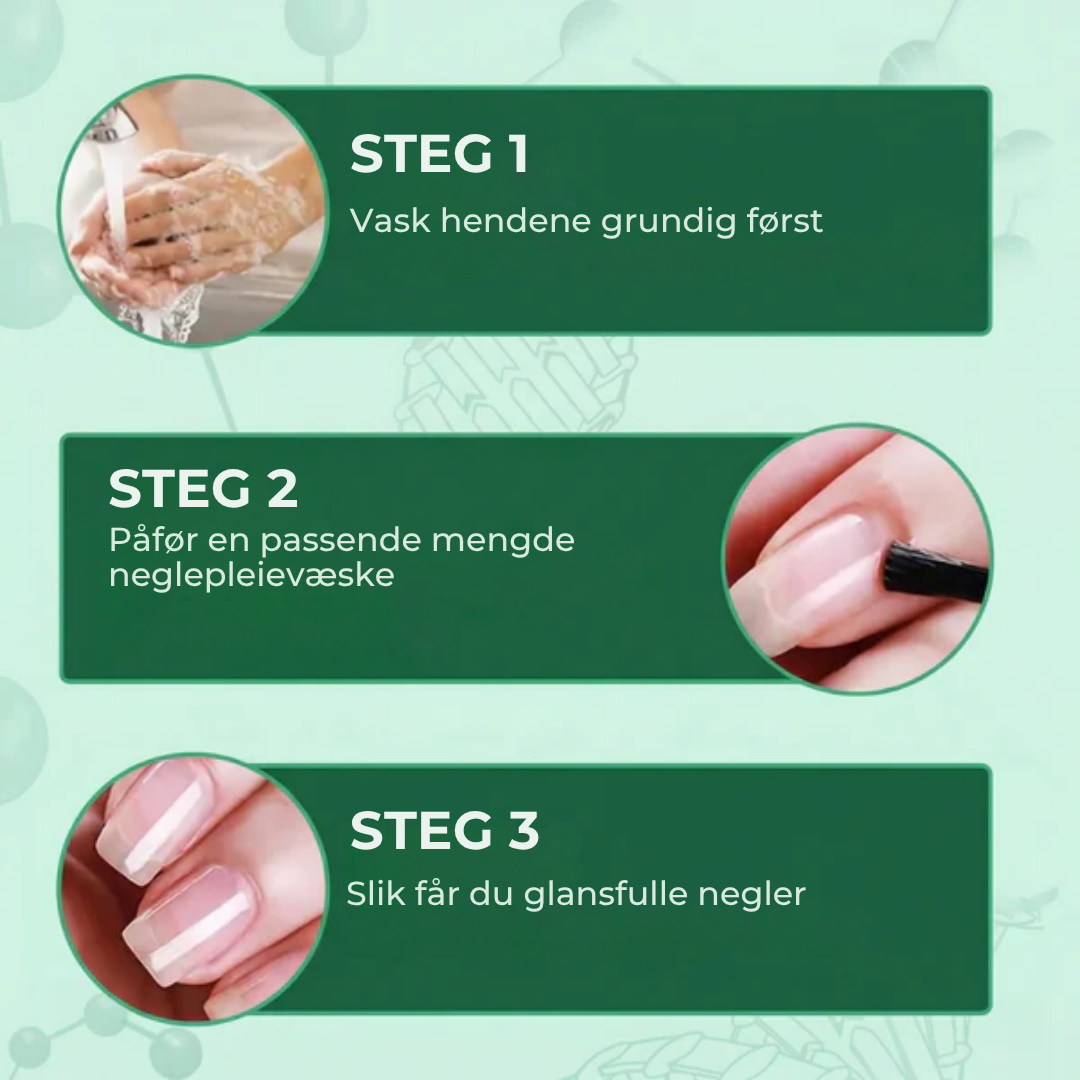 NailGlow™ Serum | Keratinreparerende Negloljebehandling