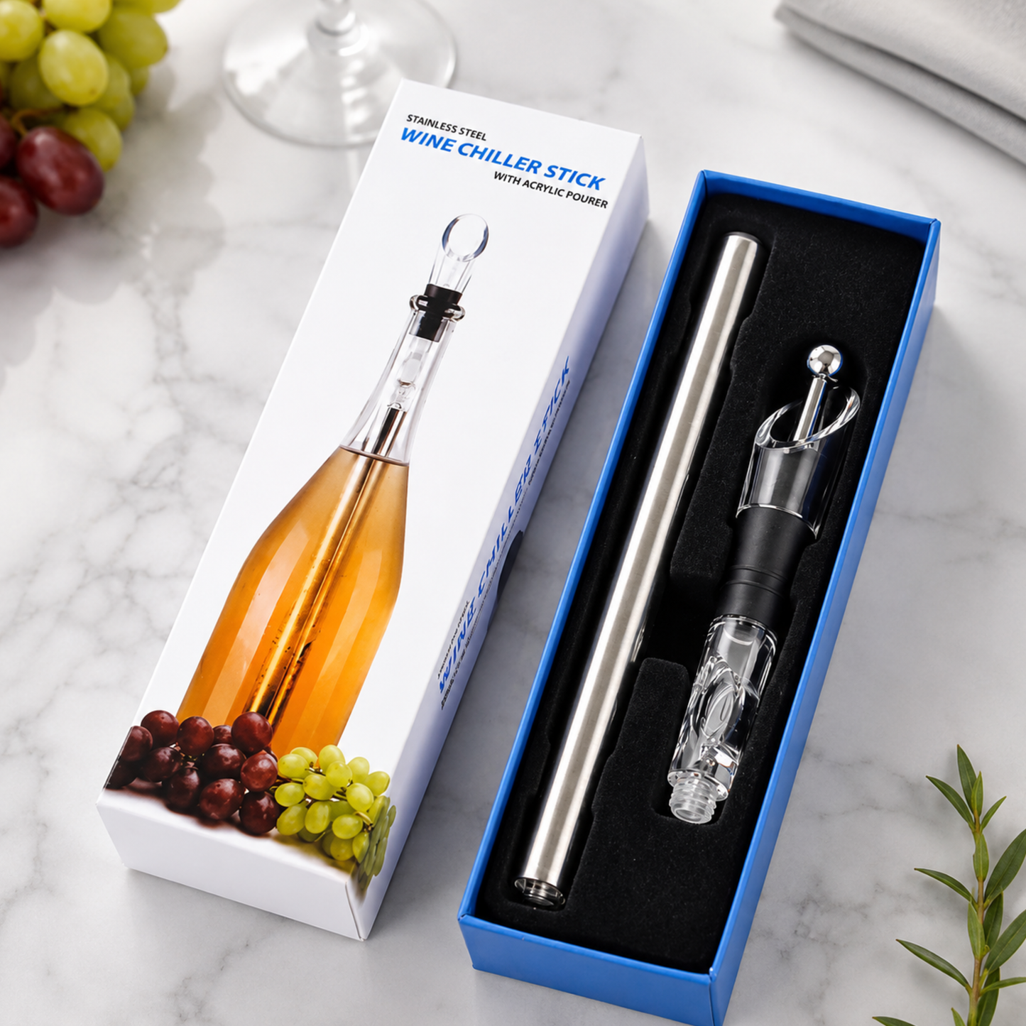 ChillPour™ | Hold vinen din på perfekt temperatur