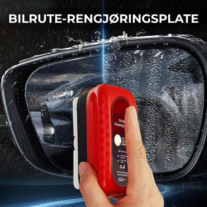 HydroGlass™ | Bilglass oljefilmbelegg-løsning og børste