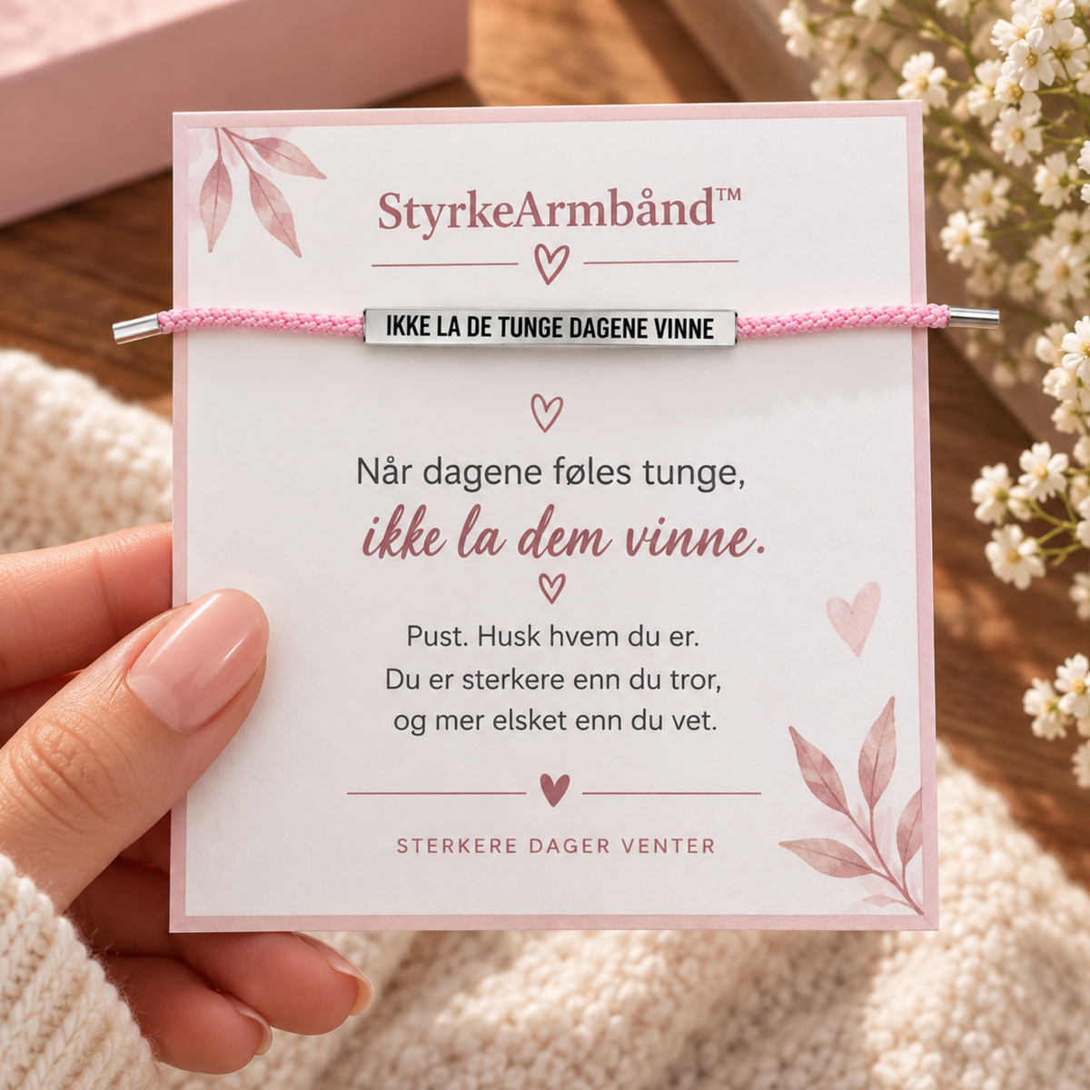 StyrkeArmbånd™ | En liten påminnelse om din indre styrke