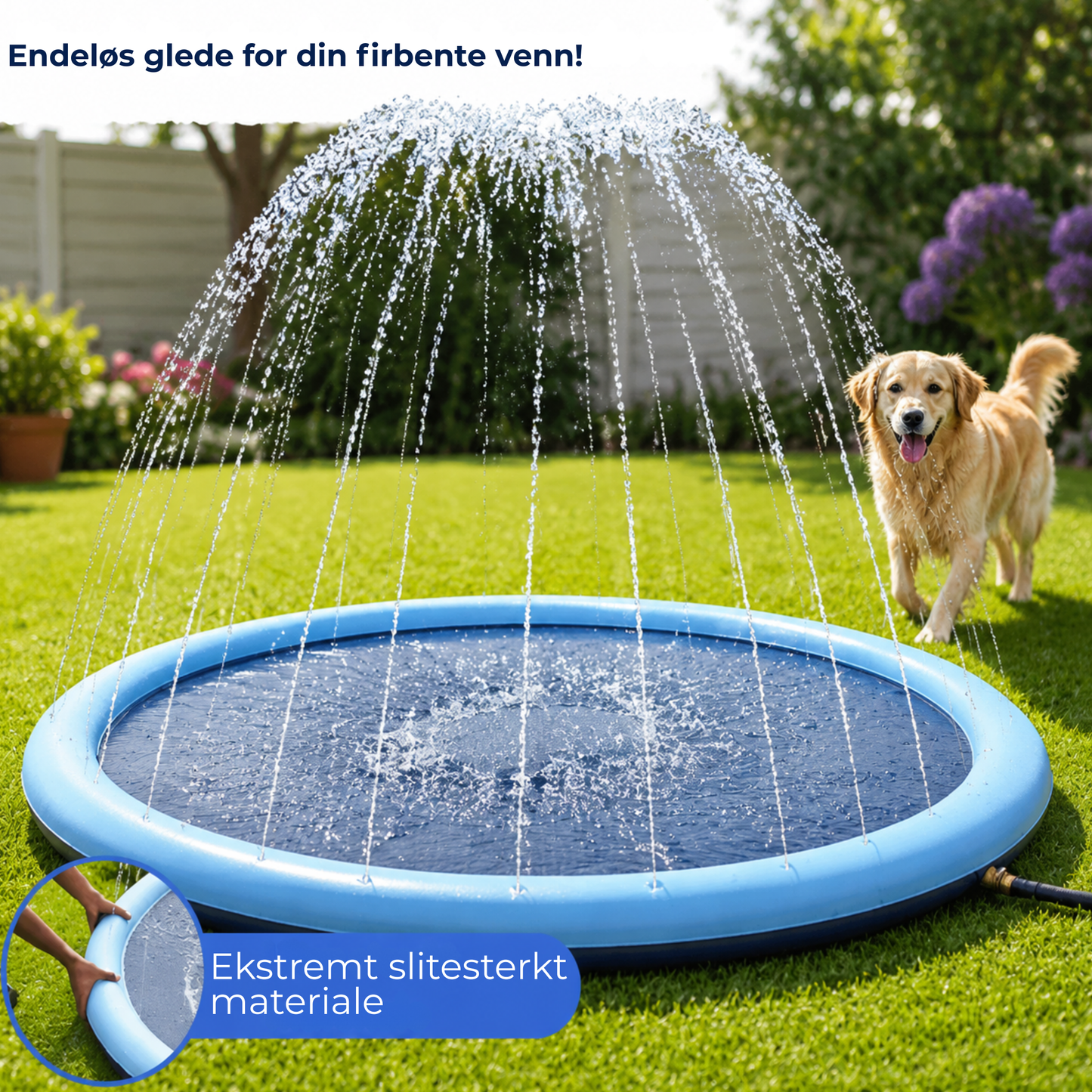 SplashPlay™| Hold hunden din avkjølt på varme sommerdager